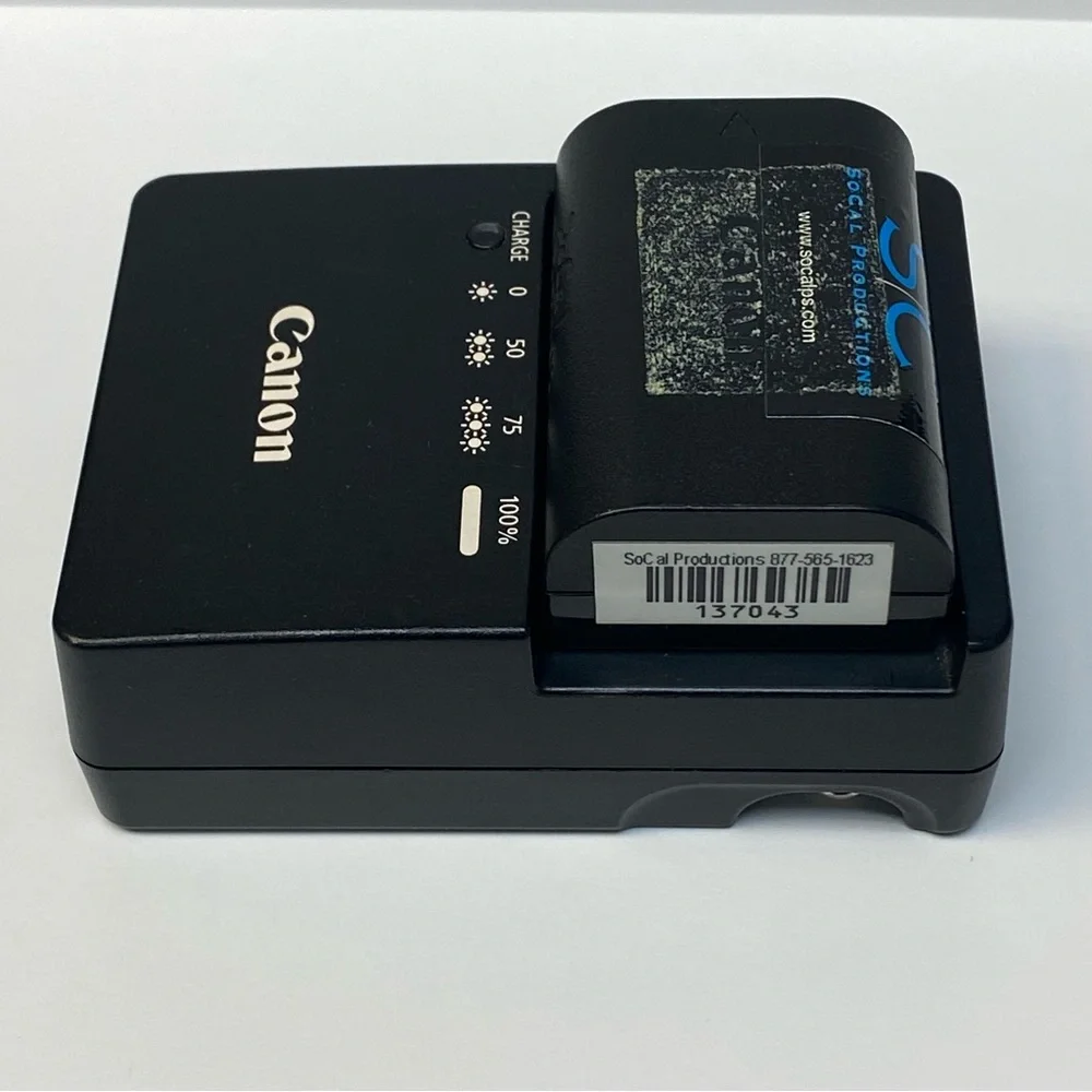 Canon LP-E6 Lithion Battery And LC-E6 Charger OEM